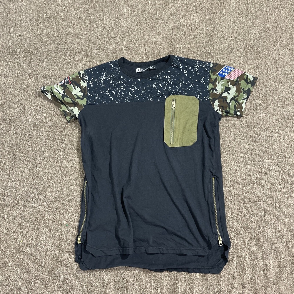 Scoop t-shirt size medium men all cotton  made in Bangladesh